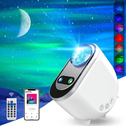 Aurora Starlight Projectors LED Galaxy Star Atmosphere Galaxy Night Light Home Bedroom Sky Moon Lamp