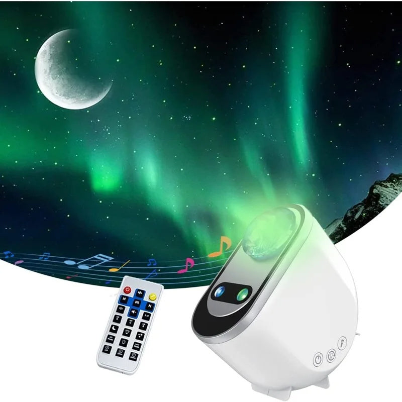Aurora Starlight Projectors LED Galaxy Star Atmosphere Galaxy Night Light Home Bedroom Sky Moon Lamp
